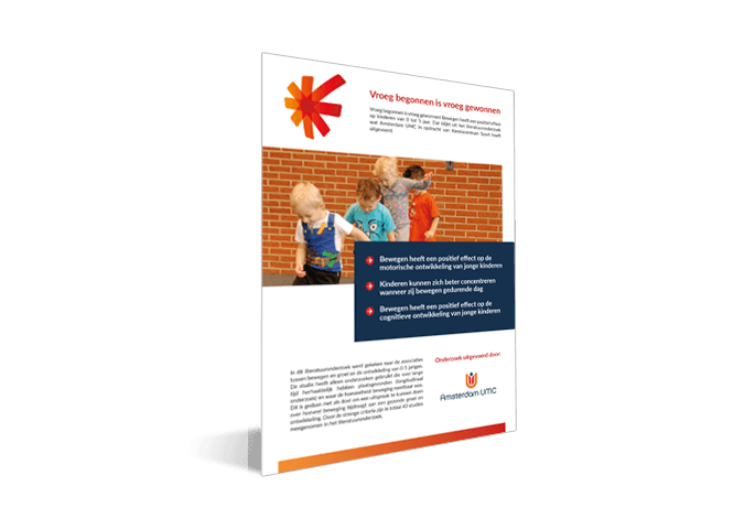 cover factsheet bewegen 0 tot 5 jaar