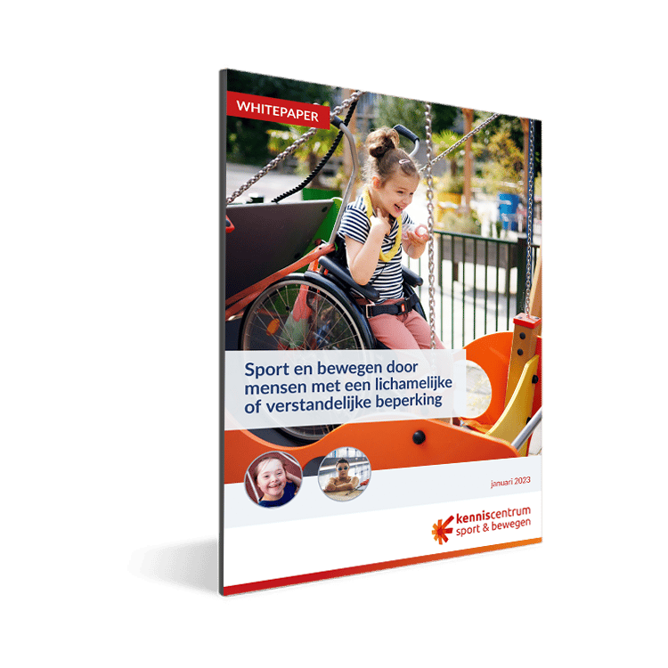 Voorbeeld van de Whitepaper Sport- en bewegen door mensen met een lichamelijke of verstandelijke beperking