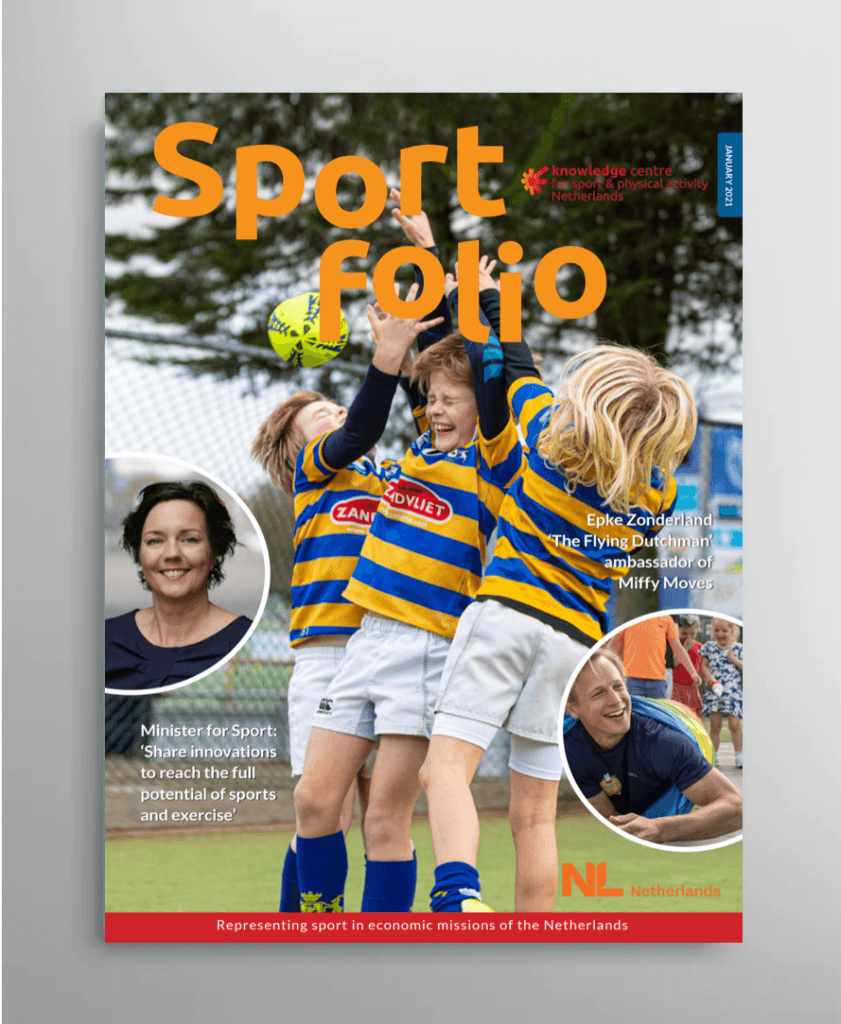 Cover Sportfolio magazine - January 2021