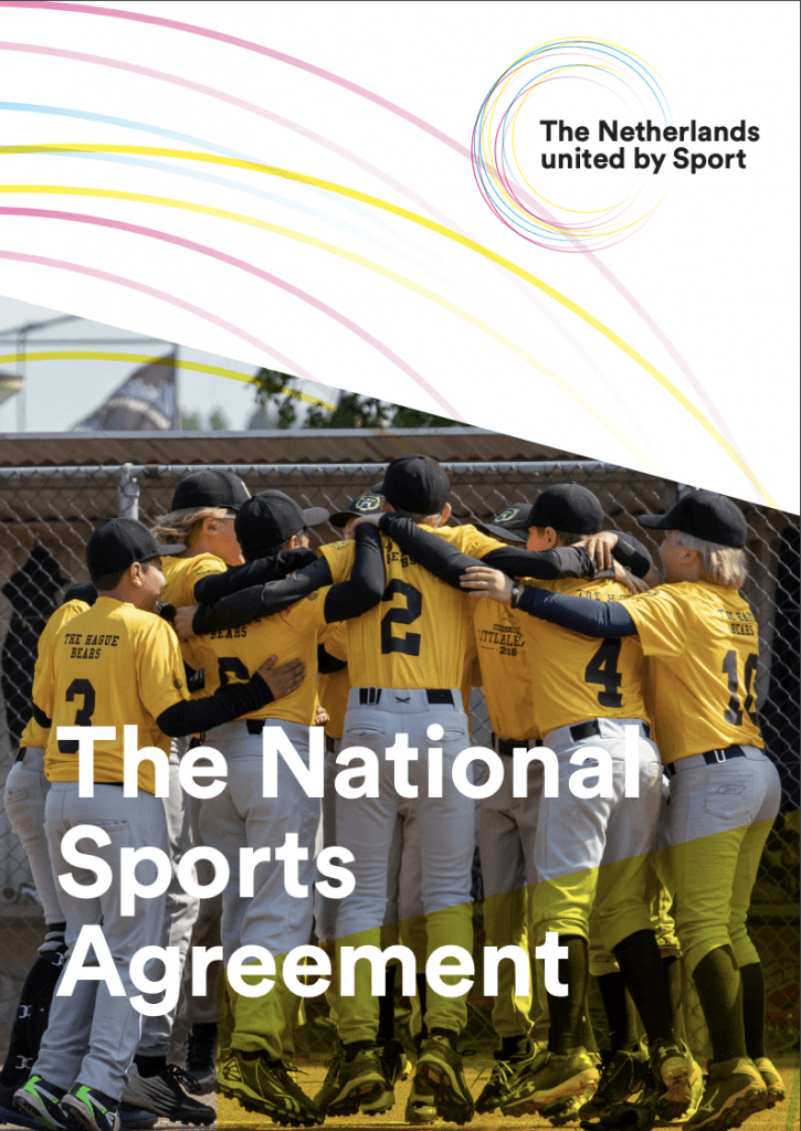 Cover image of the national sports agremeement