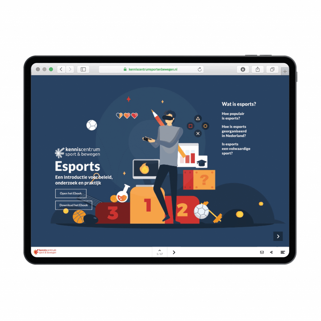 voorbeeldweergave ebook esports