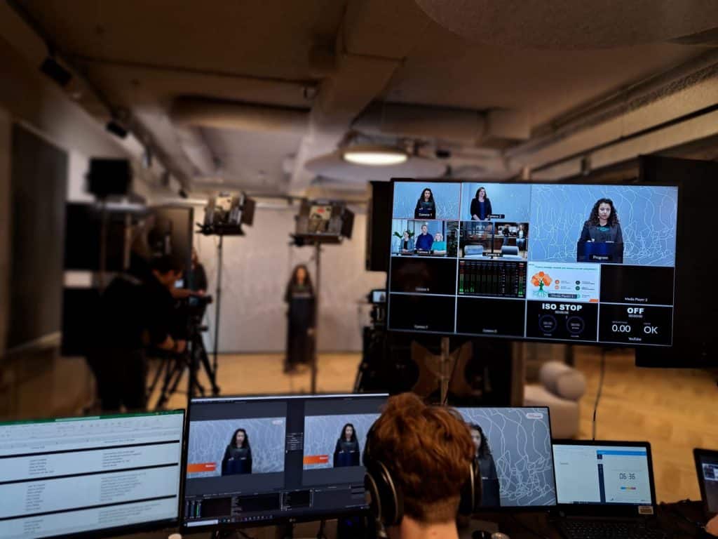 impressie van een webinar