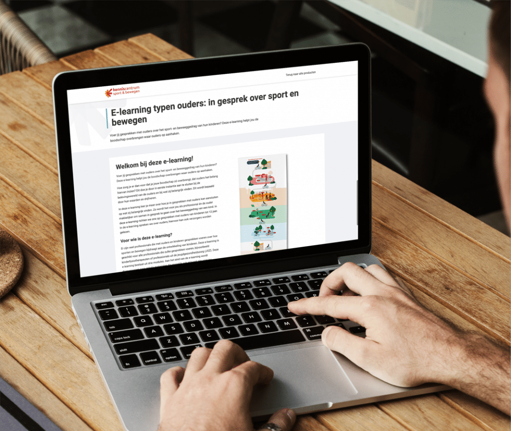 mockup elearning type ouders