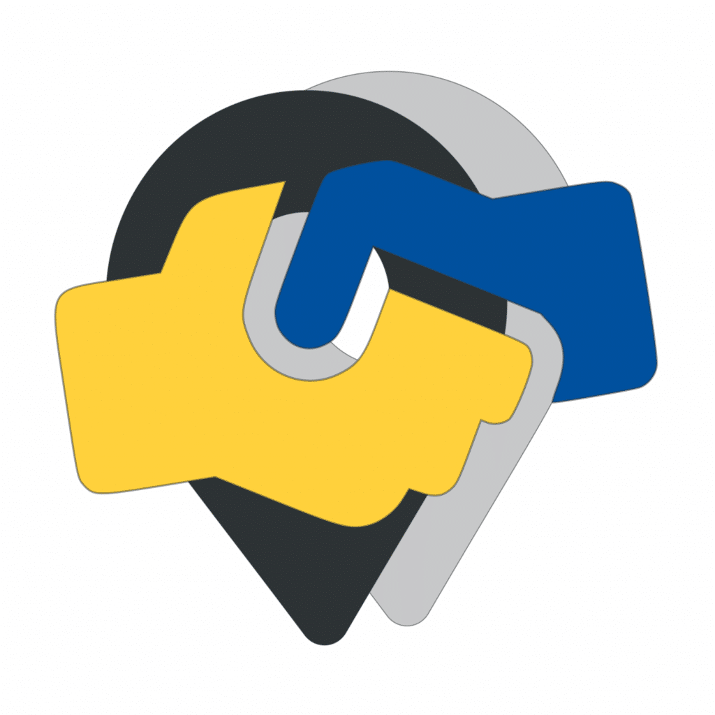 vanderegio partij logo
