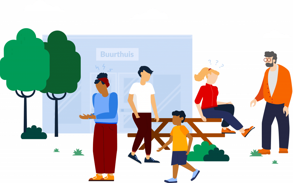 Personen die het over gedrag hebben